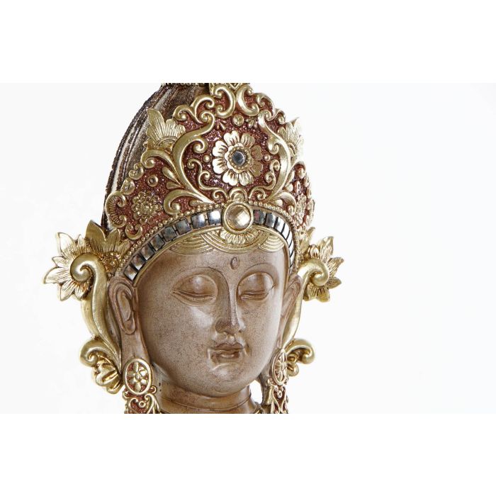 Figura Oriental DKD Home Decor Dorado Marron 7 x 38 x 15 cm 1 Figura Oriental DKD Home Decor Dorado Marron 7 x 38 x 15 cm 1