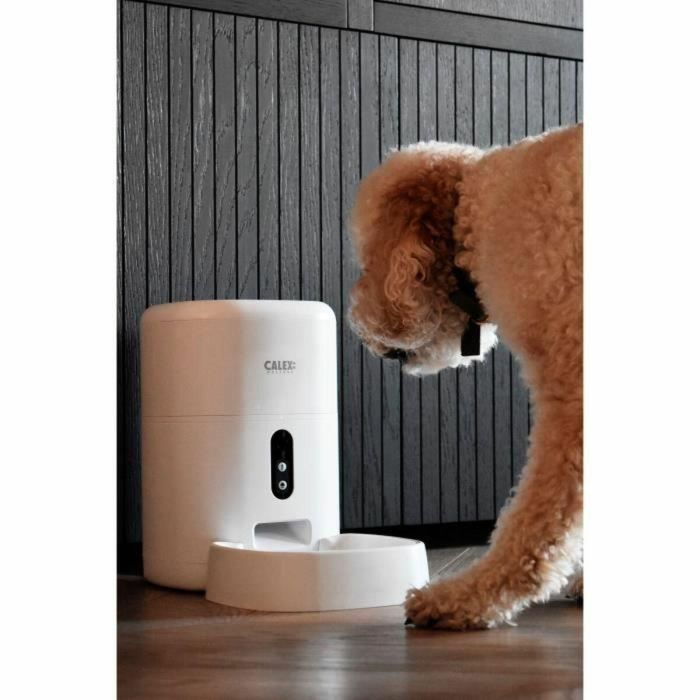 Comedero inteligente con cámara - CALEX - SMART PETFEEDER - Blanco 3