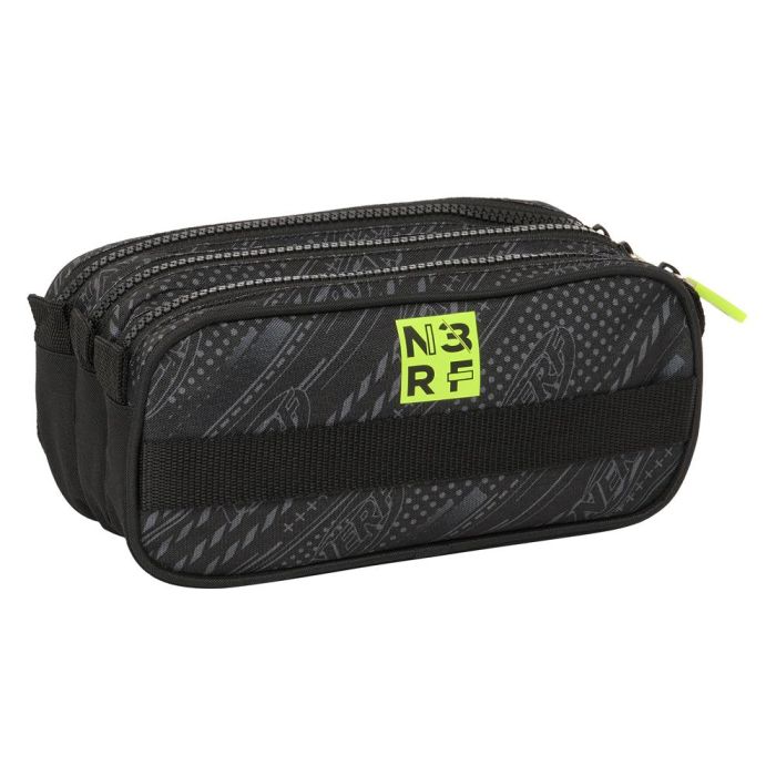 Portatodo Triple Nerf Get ready Negro 21,5 x 10 x 8 cm 1