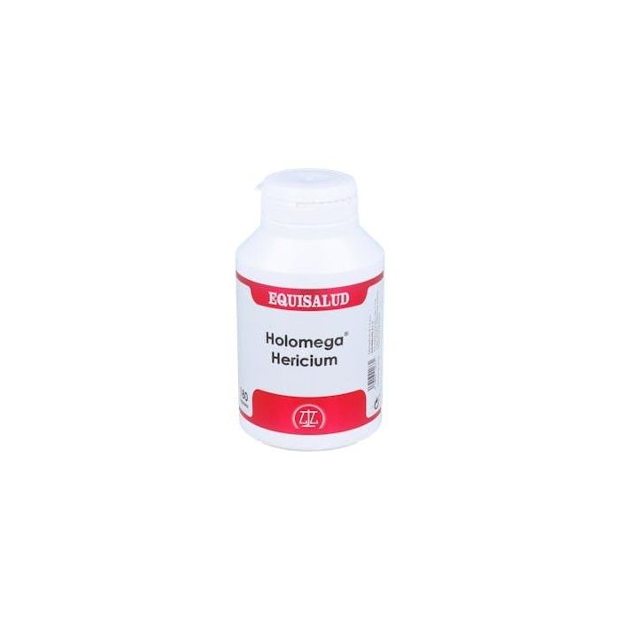 Holomega Hericium 180 Cápsulas con Vitaminas A, C y Zinc. Apoyo Inmunitario, Piel y Visión. Para Vegetarianos
