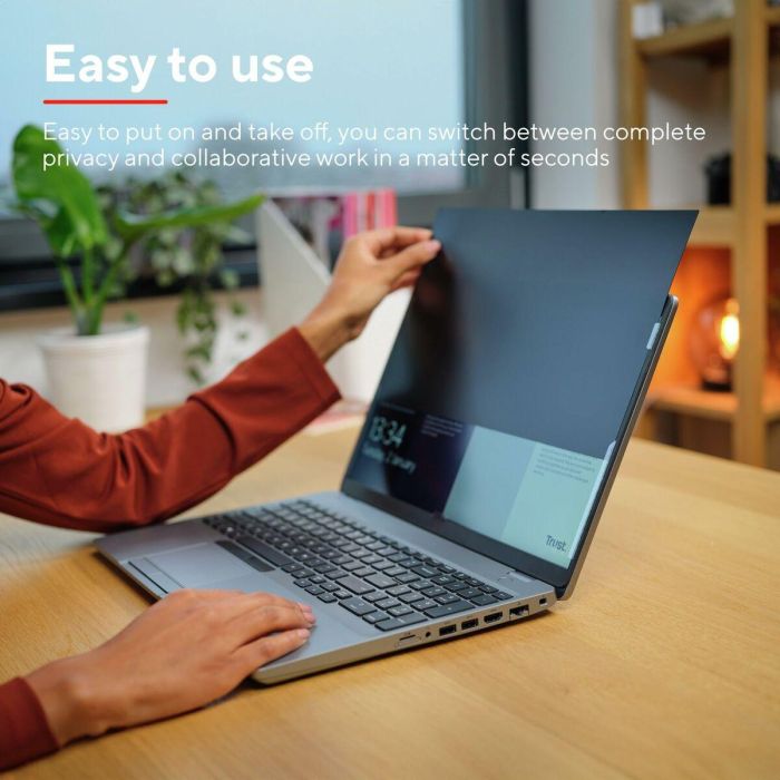 Filtro de Privacidad para Monitor Trust 25195 15,6" 12