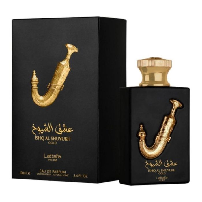 Lattafa Ishq al shuyukh gold eau de parfum 100 ml vaporizador