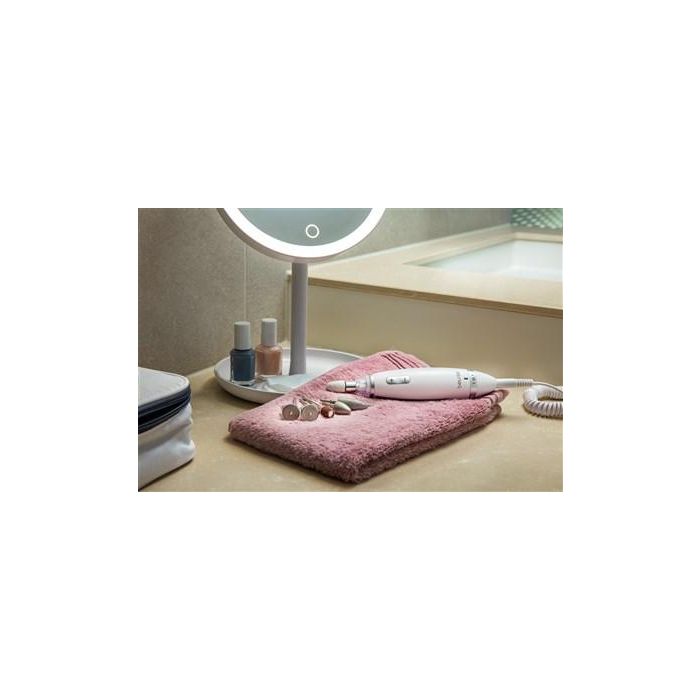 Beurer MP-62 Set de Manicura y Pedicura Profesional con Luz, 9 Accesorios, Velocidades Ajustables 3 Beurer MP-62 Set de Manicura y Pedicura Profesional con Luz, 9 Accesorios, Velocidades Ajustables 3
