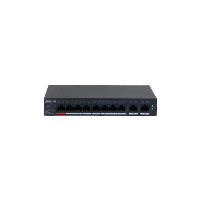 Dahua Technology DH-CS4010-8GT-110 switch Gestionado L2 Gigabit Ethernet (10/100/1000) Energía sobre Ethernet (PoE) Negro 1 Dahua Technology DH-CS4010-8GT-110 switch Gestionado L2 Gigabit Ethernet (10/100/1000) Energía sobre Ethernet (PoE) Negro 1