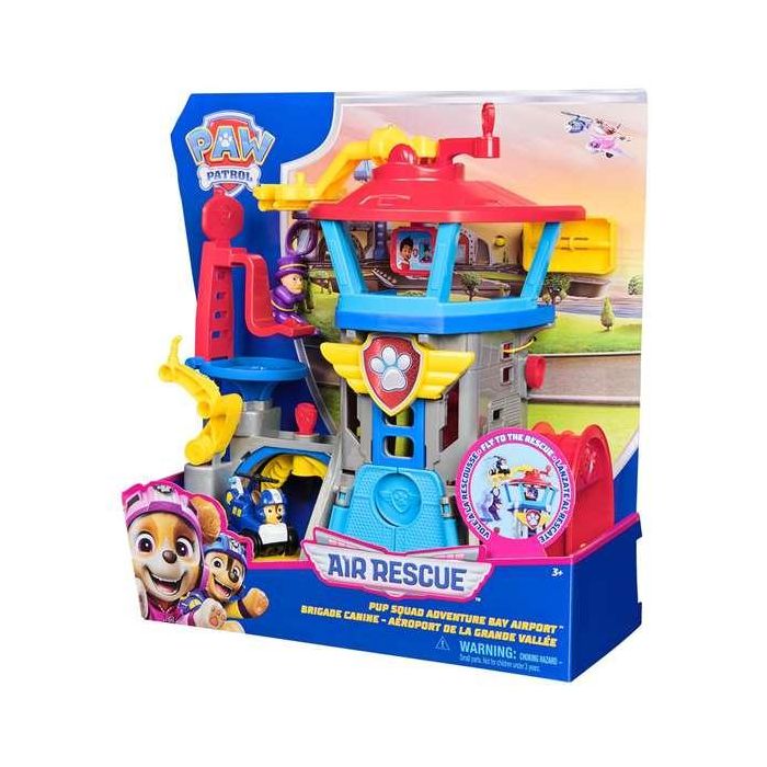 Spin Master 6071249 Playset Patrulla Canina Pup Squad Air Rescue Torre Aeropuerto Bahía Aventura Chase +3 años 3 Spin Master 6071249 Playset Patrulla Canina Pup Squad Air Rescue Torre Aeropuerto Bahía Aventura Chase +3 años 3