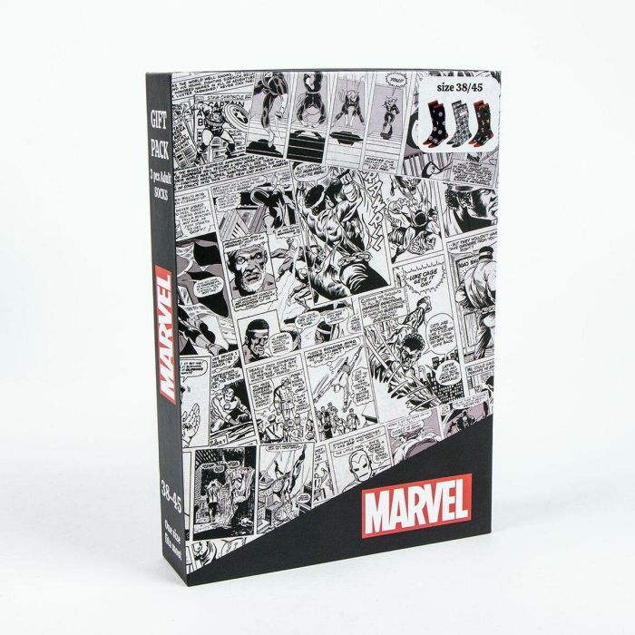 Pack calcetines 3 piezas marvel t3845:tu 38/45 4 Pack calcetines 3 piezas marvel t3845:tu 38/45 4