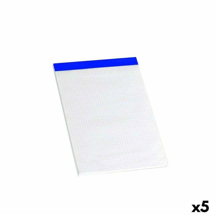 Bloc de Notas ENRI Blanco A5 4 mm (5 Unidades) Bloc de Notas ENRI Blanco A5 4 mm (5 Unidades)