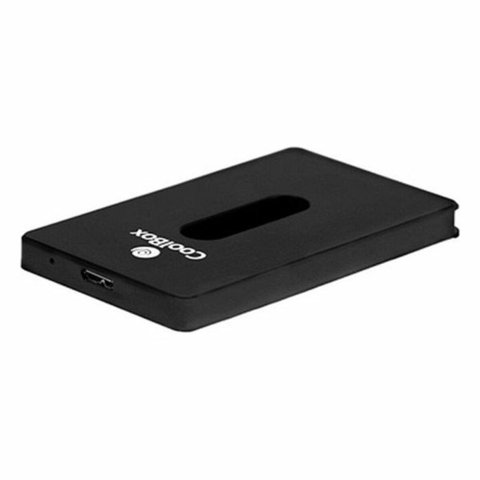 Carcasa para Disco Duro CoolBox SlimChase S-2533 Negro 2,5" Carcasa para Disco Duro CoolBox SlimChase S-2533 Negro 2,5"