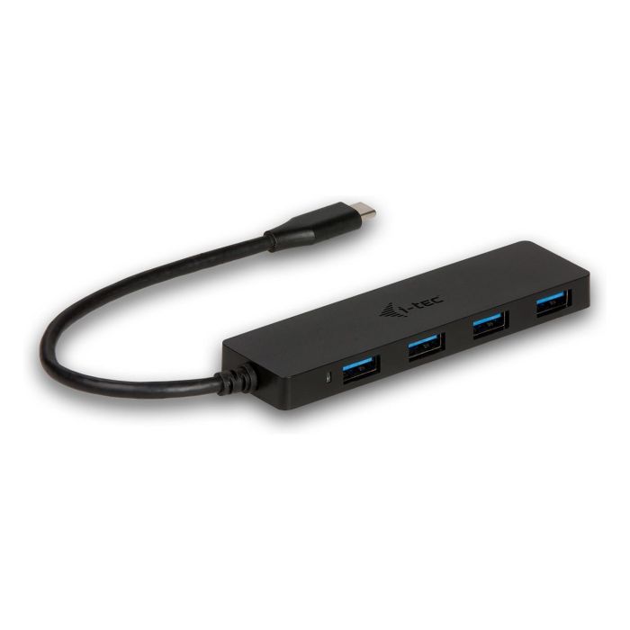 i-tec ADVANCE Series HUB - Concentrador USB-C Delgado con 4 Puertos USB 3.0 para Portátil, MacBook, Tableta y Dispositivos con conector USB-C o Thunderbolt 3 i-tec ADVANCE Series HUB - Concentrador USB-C Delgado con 4 Puertos USB 3.0 para Portátil, MacBook, Tableta y Dispositivos con conector USB-C o Thunderbolt 3