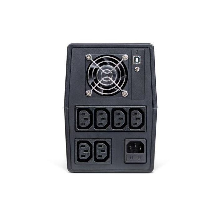 Salicru UPS Línea Interactiva SPS 2000 ONE BL IEC 2000VA 1200W Pseudo Sine 6 Salidas AC Torre Negro 2