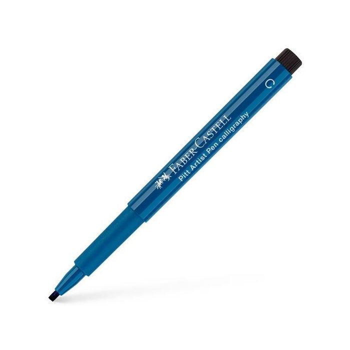 Faber Castell Rotulador Permanente Pitt Artist Pen Calligraphy 2.5 mm Azul De Idantreno Faber Castell Rotulador Permanente Pitt Artist Pen Calligraphy 2.5 mm Azul De Idantreno
