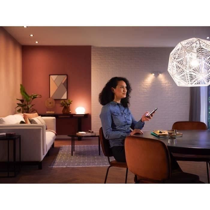 PHILIPS Hue White Starter kit 9.5W bombilla LED inteligente - E27 x3 y control remoto Hue 1 PHILIPS Hue White Starter kit 9.5W bombilla LED inteligente - E27 x3 y control remoto Hue 1