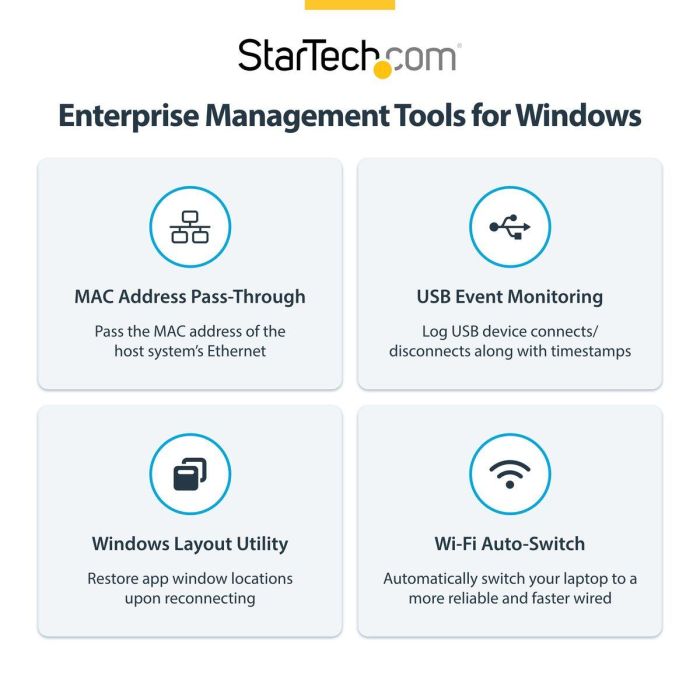 Hub USB Startech DK30C2DPEPRUE Gris 2