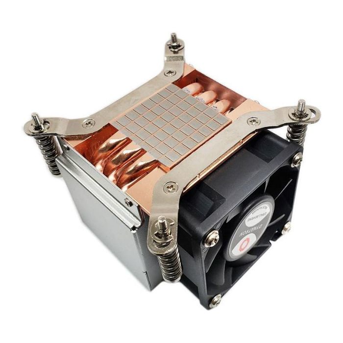 Inter-Tech Q-5 2HE Disipador de CPU Aktiv Intel Socket LGA 1700 Retail Negro Plata 2