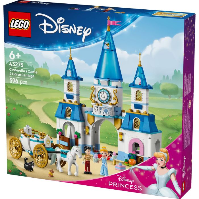 Lego 43275 Disney Princess El Castillo de Cenicienta y el Carruaje - Set Juego de Roles Infantil 6 Años 7 Lego 43275 Disney Princess El Castillo de Cenicienta y el Carruaje - Set Juego de Roles Infantil 6 Años 7