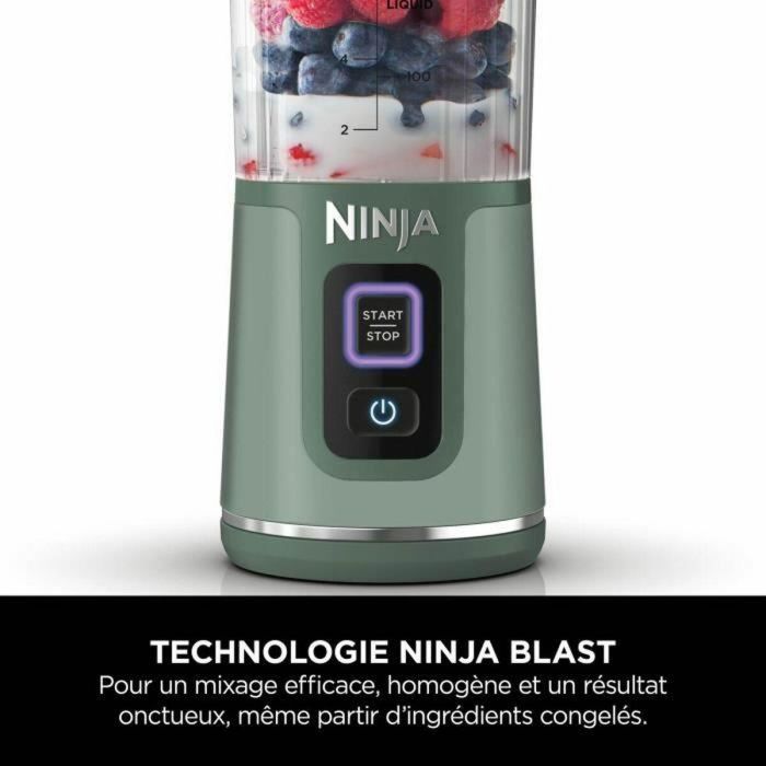 Ninja Licuadora portátil inalámbrica Blast Verde bosque BC151EUEM 2 Ninja Licuadora portátil inalámbrica Blast Verde bosque BC151EUEM 2