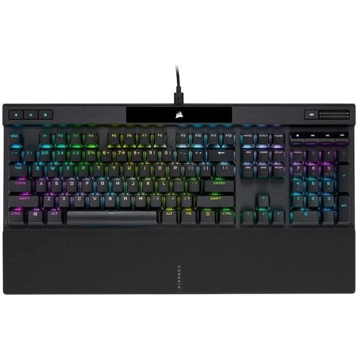 Corsair CH-910941A Teclado Gaming Óptico-Mecánico K70 Pro OPX Azerty RGB Negro Corsair CH-910941A Teclado Gaming Óptico-Mecánico K70 Pro OPX Azerty RGB Negro