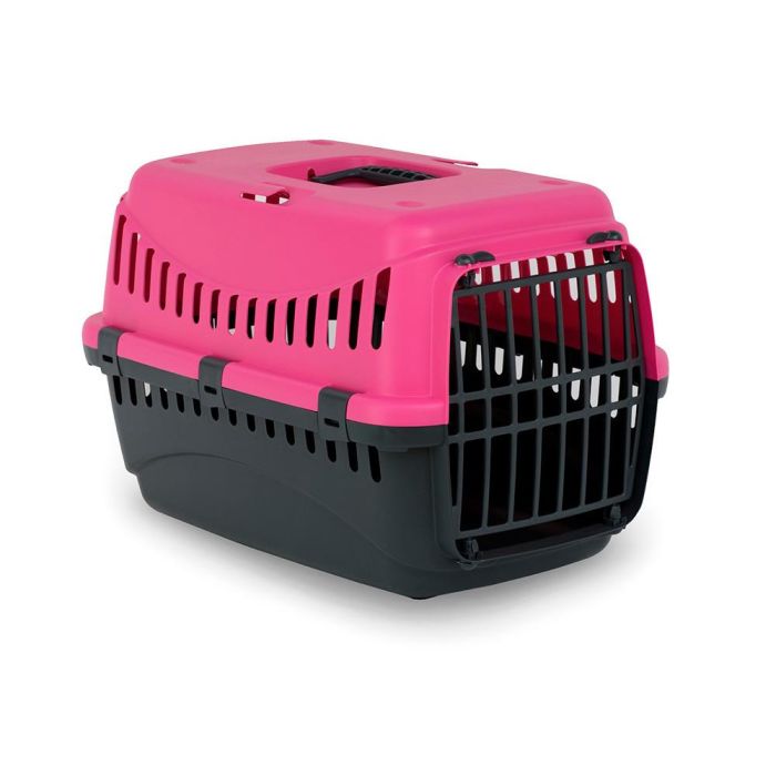 Nayeco Transportín Pegaso 46 x 31 x 32 cm Colores Surtidos Fácil Limpieza Cierre Seguro Puerta Metálica 1