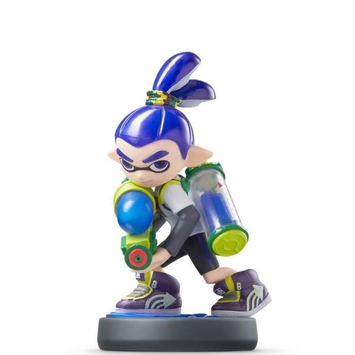 Nintendo Amiibo Splatoon Boy Figura Coleccionable para Nintendo Switch, 3DS y Wii U - Potencia tus juegos: desbloquea contenido, armas y mejoras 1 Nintendo Amiibo Splatoon Boy Figura Coleccionable para Nintendo Switch, 3DS y Wii U - Potencia tus juegos: desbloquea contenido, armas y mejoras 1
