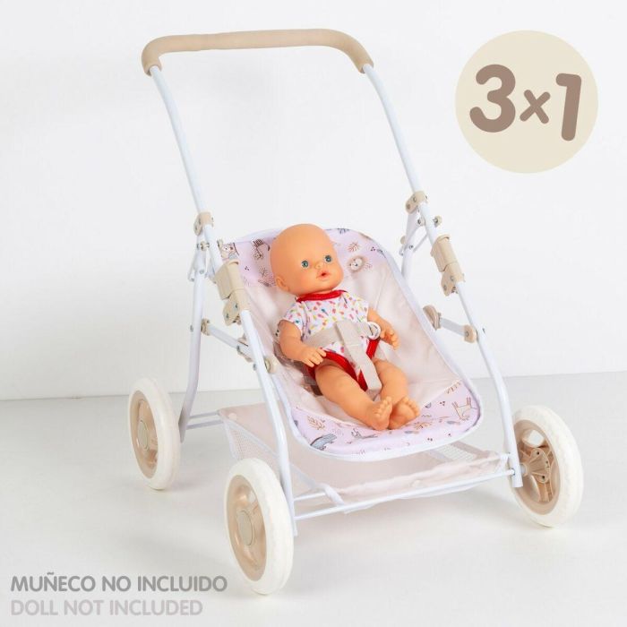 Silla para Muñecas Colorbaby Safari 40 x 57 x 49 cm 4 Unidades Convertible 6