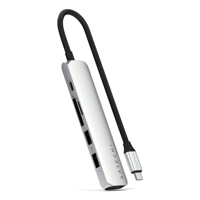 Satechi 100 W, 10 Gbps, 120 x 28 x 10 mm, Silver 5