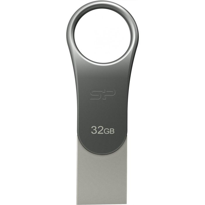 STICK Silicon Power USB-Stick 32GB USB3.0 C80 Silver Type C-Ready 0 STICK Silicon Power USB-Stick 32GB USB3.0 C80 Silver Type C-Ready 0