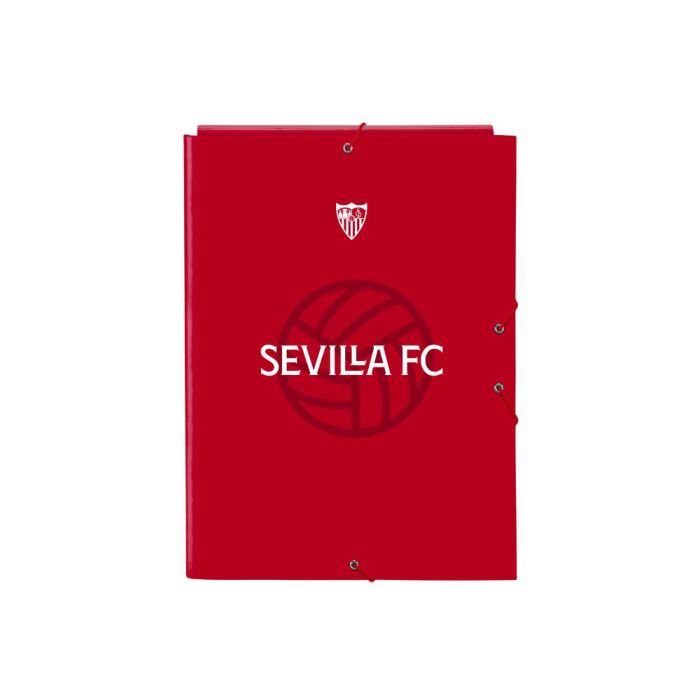 Carpeta Carton Folio Gomas Solapas Safta Sevilla F.C. Corporativa