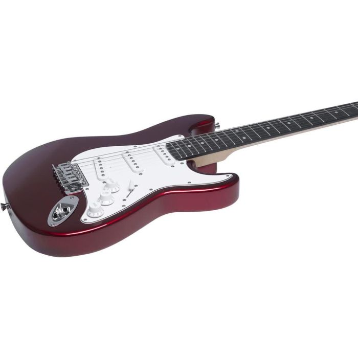 Guitarra Eléctrica Eko Starter St100 Formato 3/4 Tipo Strat - Roja Cromo 2 Guitarra Eléctrica Eko Starter St100 Formato 3/4 Tipo Strat - Roja Cromo 2
