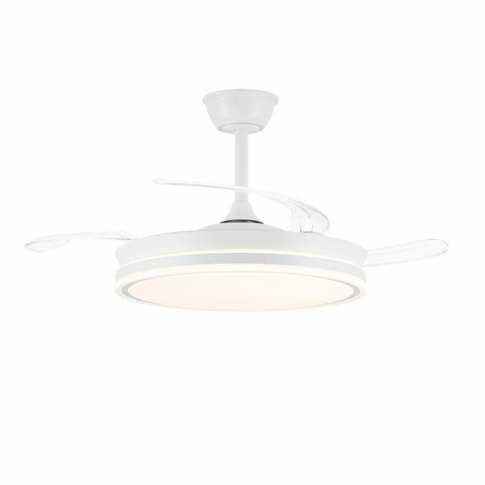 Ventilador de Techo CristalRecord EVO RETRAC Transparente 72 W Ventilador de Techo CristalRecord EVO RETRAC Transparente 72 W