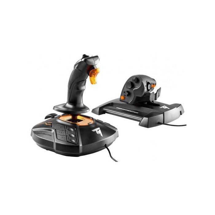 Thrustmaster T-16000M FCS Hotas Joystick para PC y MAC, Negro/Naranja, 2960778 - Palanca de mando con tecnología H.E.A.R.T, 30 botones, 9 ejes 8 Thrustmaster T-16000M FCS Hotas Joystick para PC y MAC, Negro/Naranja, 2960778 - Palanca de mando con tecnología H.E.A.R.T, 30 botones, 9 ejes 8