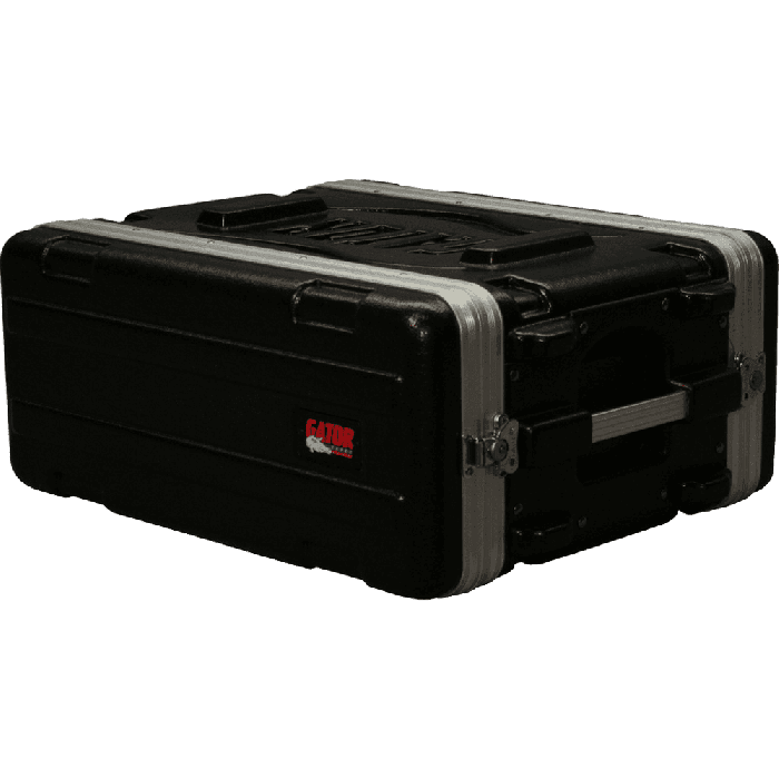GATOR GR Rack Flightcase Corto para 4 Unidades 19" Rack Negro Polietileno 444,5x546,1x241,3mm