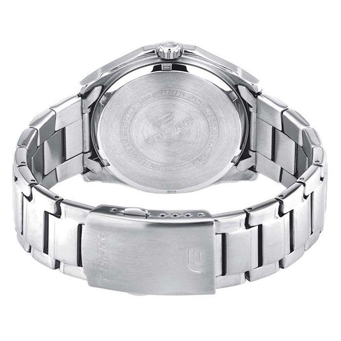 Casio EF129D2AVEF Reloj de pulsera analógico para hombre, acero inoxidable, brazalete azul/gris, esfera azul, resistente al agua 1 Casio EF129D2AVEF Reloj de pulsera analógico para hombre, acero inoxidable, brazalete azul/gris, esfera azul, resistente al agua 1