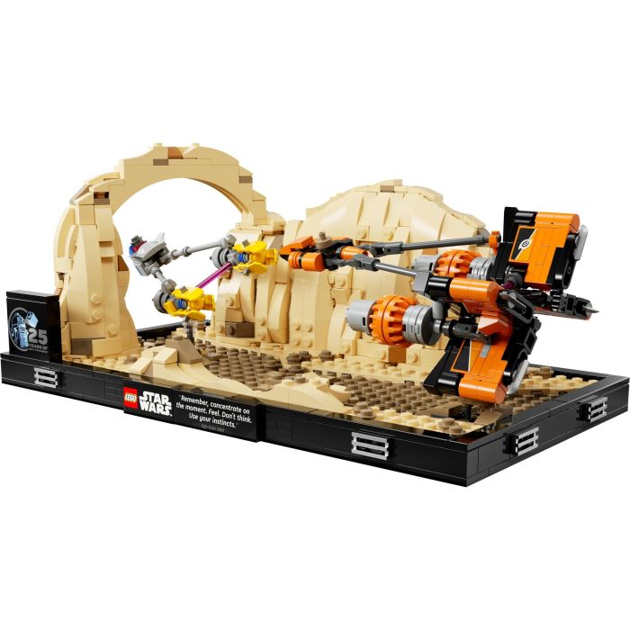 LEGO 75380 Star Wars Mos Espa Podracer Race Diorama Nave Espacial 1