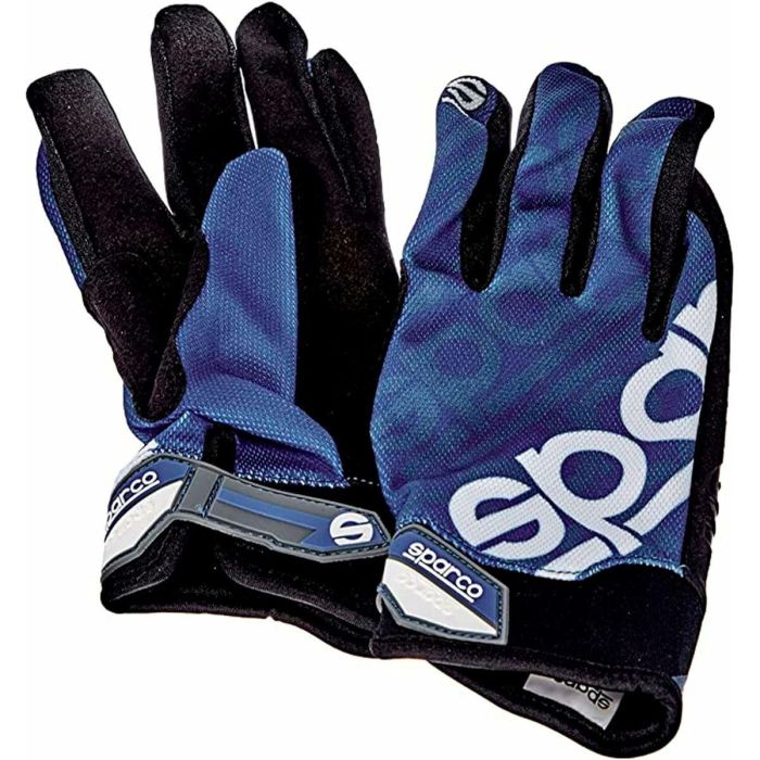 Guantes de Trabajo Sparco Meca III Nraz Azul 4 Guantes de Trabajo Sparco Meca III Nraz Azul 4