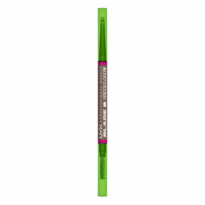 NYX PROFESSIONAL MAKE UP BLADE & SHADE NANO Lápiz de Cejas #03-Cool Ash Brown - Doble Punta para Relleno y Definición NYX PROFESSIONAL MAKE UP BLADE & SHADE NANO Lápiz de Cejas #03-Cool Ash Brown - Doble Punta para Relleno y Definición