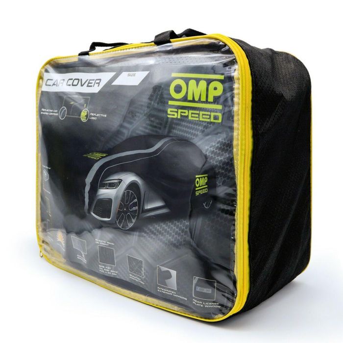 Omp Speed Funda Cubre Coches Exterior-Interior, Impermeable, 4 Capas Para Suv Talla L, 483x195x145 cm OMPS18030819 11