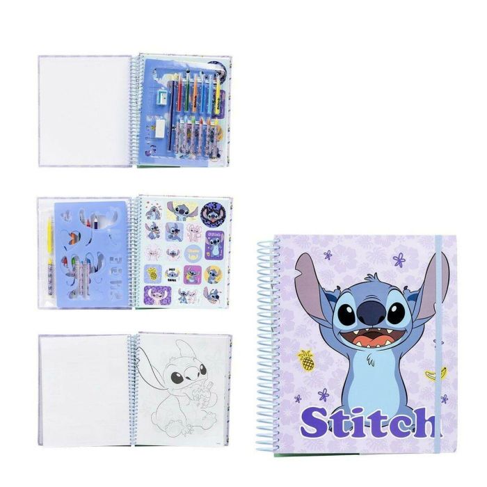 Album actividades coloreable stitch 1