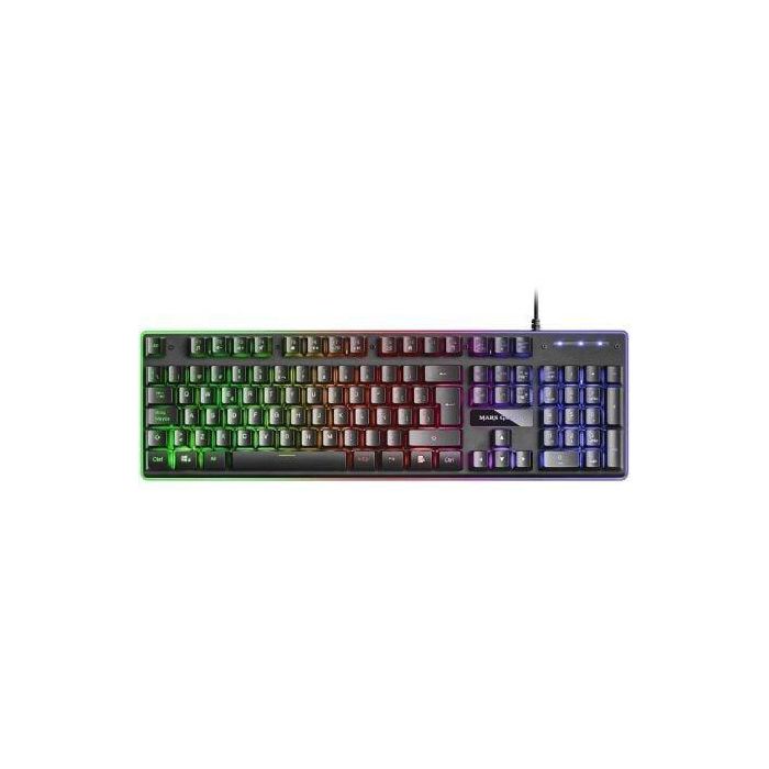 Teclado y Ratón Gaming Mars Gaming MCPEXES Negro Qwerty Español QWERTY 1 Teclado y Ratón Gaming Mars Gaming MCPEXES Negro Qwerty Español QWERTY 1