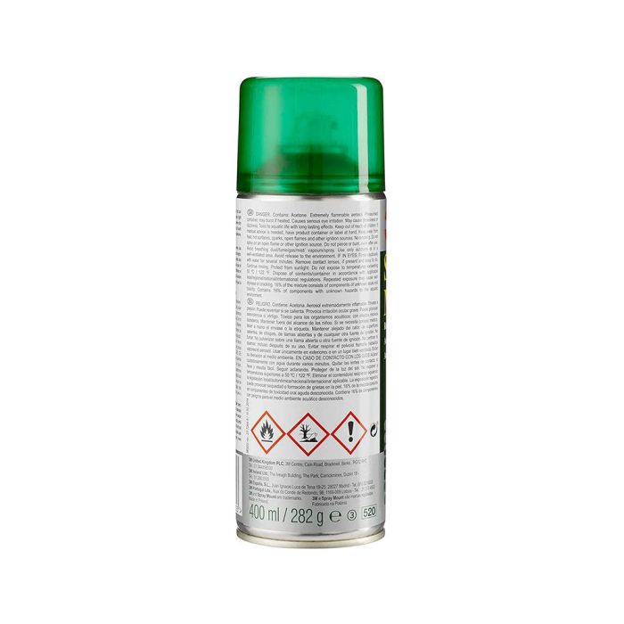 Pegamento 3M Spray Remount Adhesivo Reposicionable Indefinidamente Bote De 400 mL 3