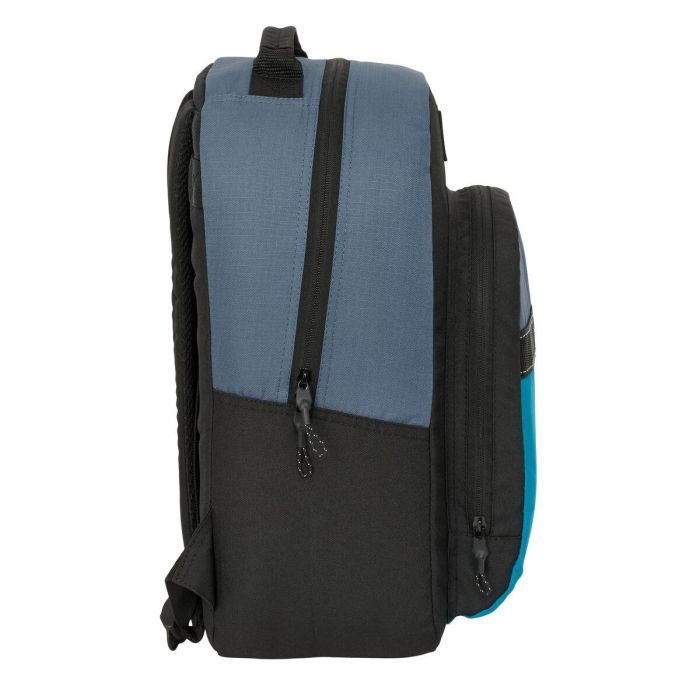 Mochila Escolar BlackFit8 California Azul Negro 32 x 42 x 15 cm 2