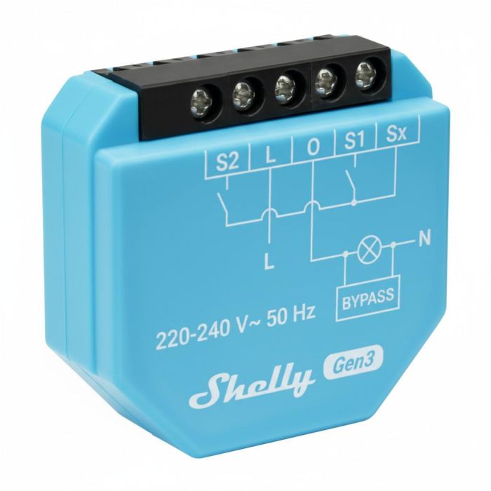 Shelly Relais "2L Gen3" WLAN BT 2 Shelly Relais "2L Gen3" WLAN BT 2