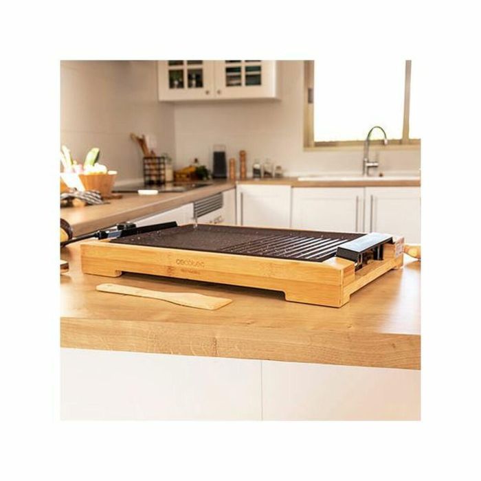 Cecotec 03091 plancha eléctrica Independiente 2000 W Gris, Madera 1 Cecotec 03091 plancha eléctrica Independiente 2000 W Gris, Madera 1