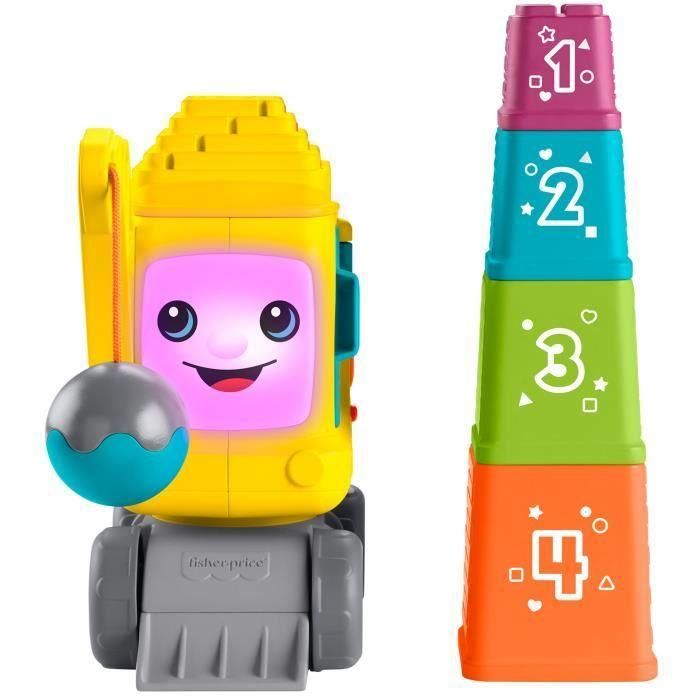 Excavadora de Cuenta de Pilas E3 - Fisher-Price - Hxf48 1 Excavadora de Cuenta de Pilas E3 - Fisher-Price - Hxf48 1