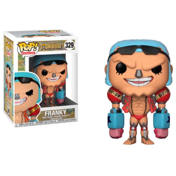 Funko Pop! 23193 Franky - One Piece S2, Figura de Vinilo coleccionable para fans, con icónicos Brazos Robóticos, 9.5 cm 2 Funko Pop! 23193 Franky - One Piece S2, Figura de Vinilo coleccionable para fans, con icónicos Brazos Robóticos, 9.5 cm 2