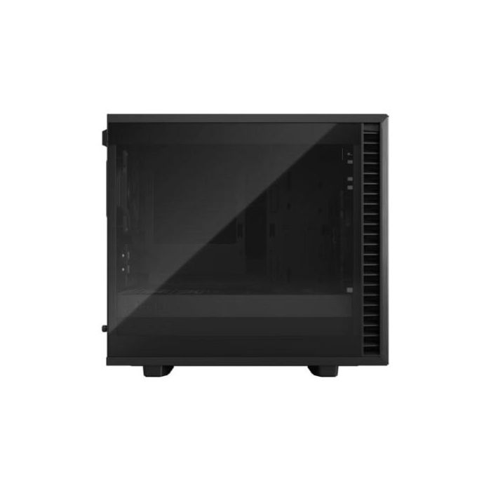 Fractal Design FD-C-DEF7N-02 Define 7 Nano Caja PC Mini ITX/Mini-DTX Negra TG Light Tint, soporta GPU 306mm 2