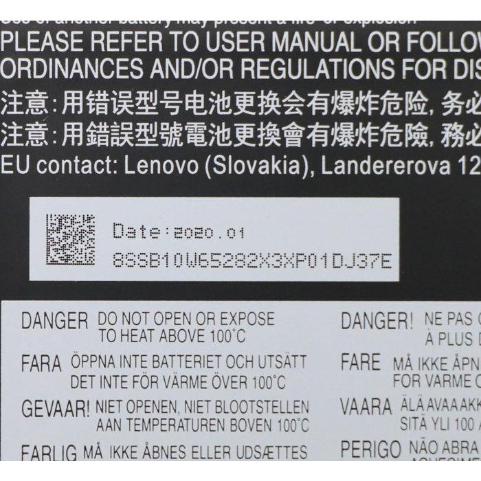Lenovo Batería 4 celdas 15.36V 60.7Wh para portátiles Slim 7-14ARE05 y Slim 7-14IIL05 3 Lenovo Batería 4 celdas 15.36V 60.7Wh para portátiles Slim 7-14ARE05 y Slim 7-14IIL05 3