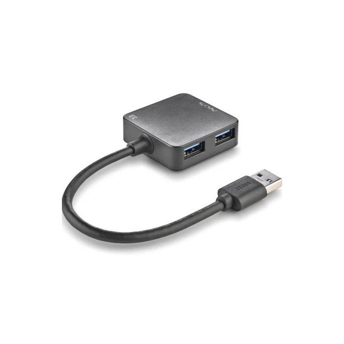 NGS IHUB3.0TINY Hub USB 3.0 de 4 Puertos 5Gbps para PC/MAC