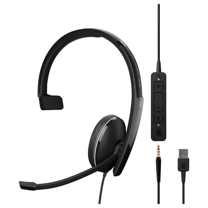 EPOS Adapt 135T USB II Auriculares Mono USB para Oficina/Centro de Llamadas, Diadema, Negro 3