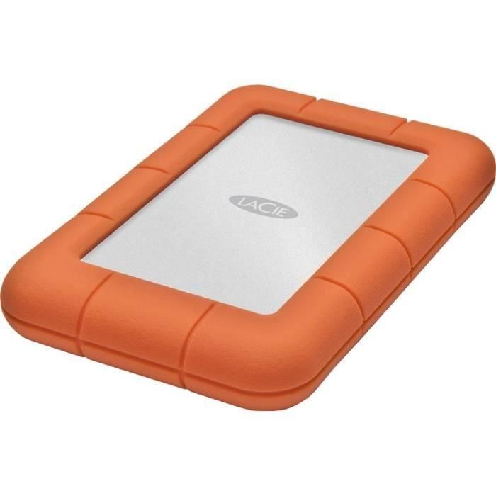 Disco Duro Externo LaCie Rugged Mini Magnética 5 TB Naranja 2,5" 3