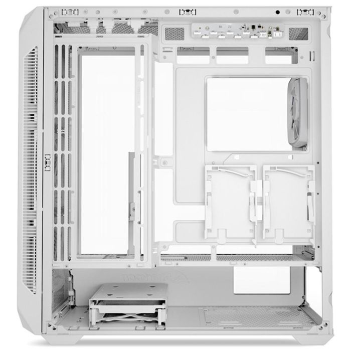 SHARKOON AK5M RGB Midi Tower Blanco con Cristal Templado y Malla Frontal para un Flujo de Aire Óptimo 4